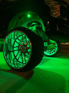 RGBW Wheel Lights 4 - Row